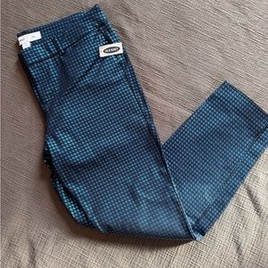 Old Navy blue/black pixie pants
